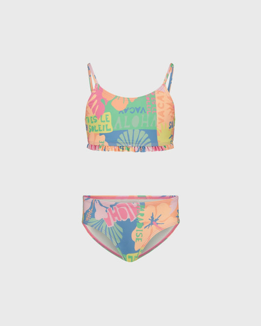 Billabong Women's Girls Sun Scape Bikini Set