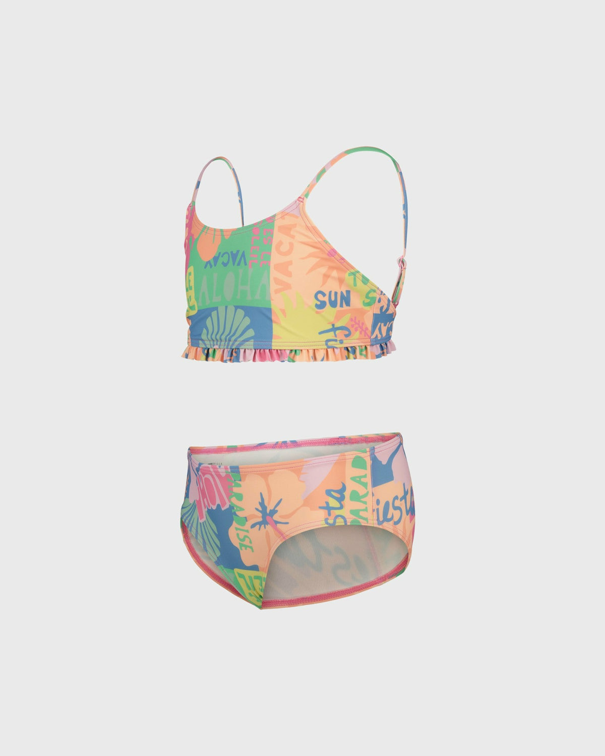 Billabong Women's Girls Sun Scape Bikini Set
