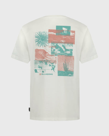 Billabong Women's Boys Montage Short Sleeve T-Shirt
