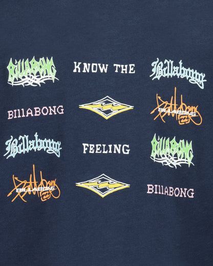 Billabong Women's Boys Know The Feeling Short Sleeve T-Shirt