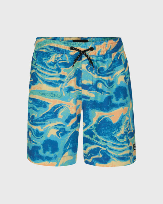 Billabong Women's Little Boys Sundays Layback Swim Trunks