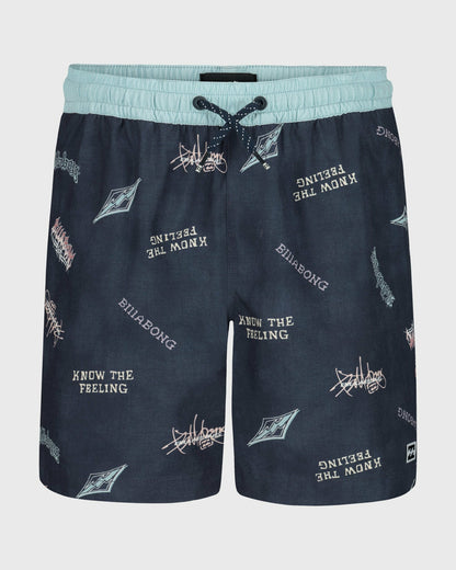 Billabong Women's Boys Sundays Layback Trunks