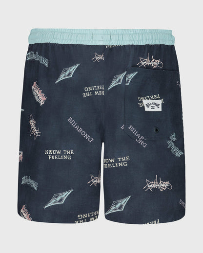 Billabong Women's Boys Sundays Layback Trunks