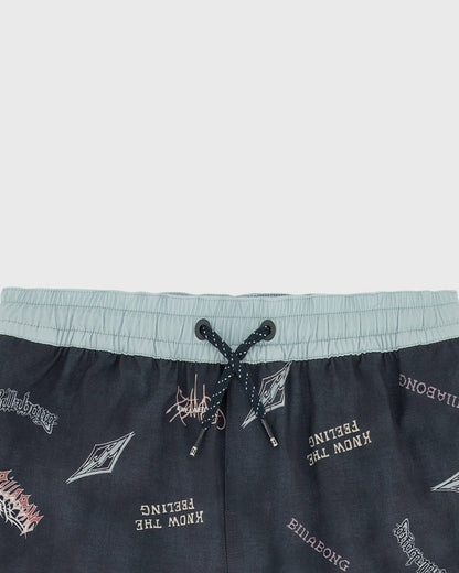 Billabong Women's Boys Sundays Layback Trunks