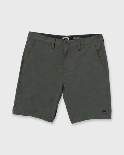 Billabong Men's Crossfire Submersible 19\" Amphibian Hybrid Shorts - Asphalt