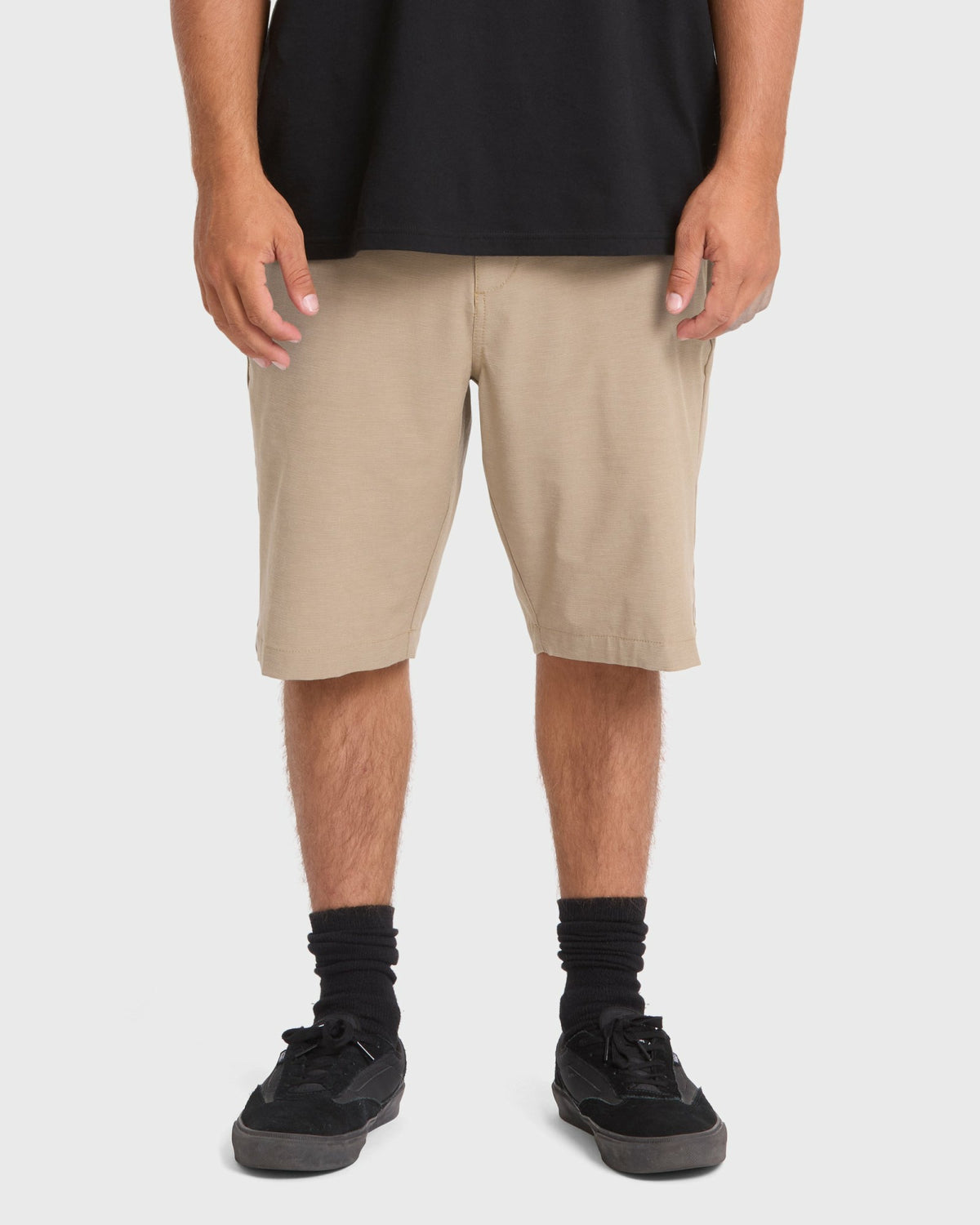 Billabong Men's Crossfire Submersible 21\" Amphibian Hybrid Shorts - Khaki