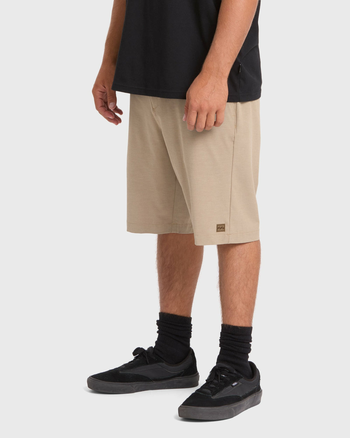 Billabong Men's Crossfire Submersible 21\" Amphibian Hybrid Shorts - Khaki