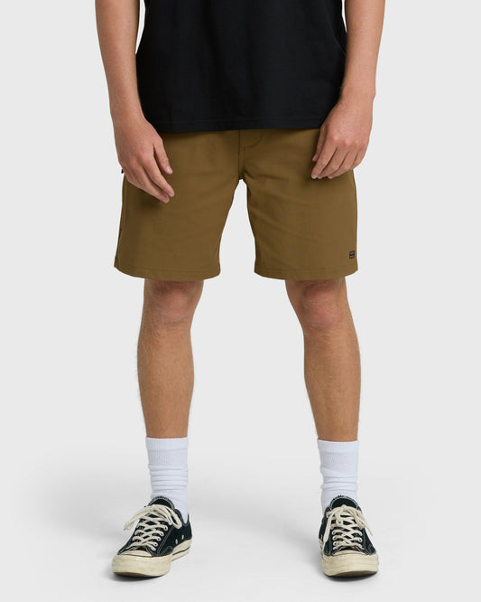 Billabong Men's Surftrek Touring Woven Shorts - Vintage Khaki