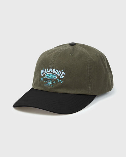 Billabong Men's Throwback Snapback Hat - Rifle Green