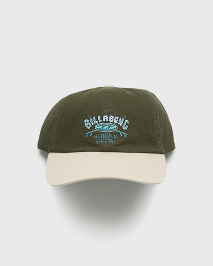 Billabong Men's Throwback Snapback Hat - Rifle Green