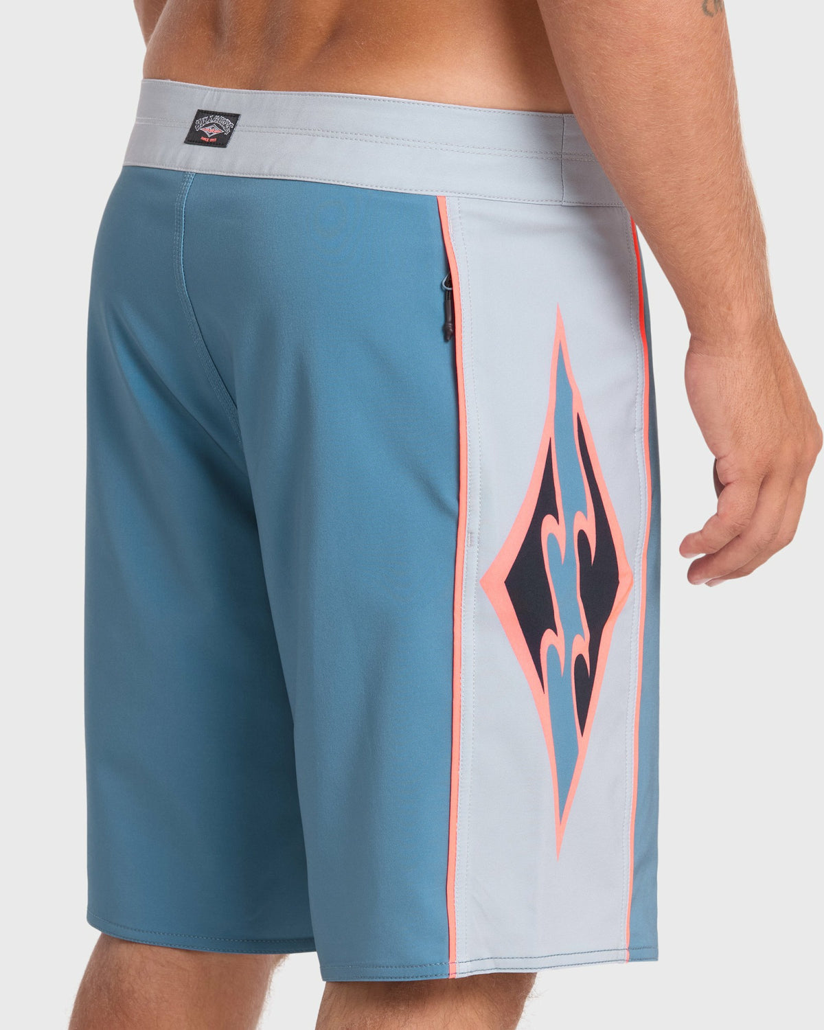 Billabong Men's New Wave Pro 19\" Boardshorts - China Blue
