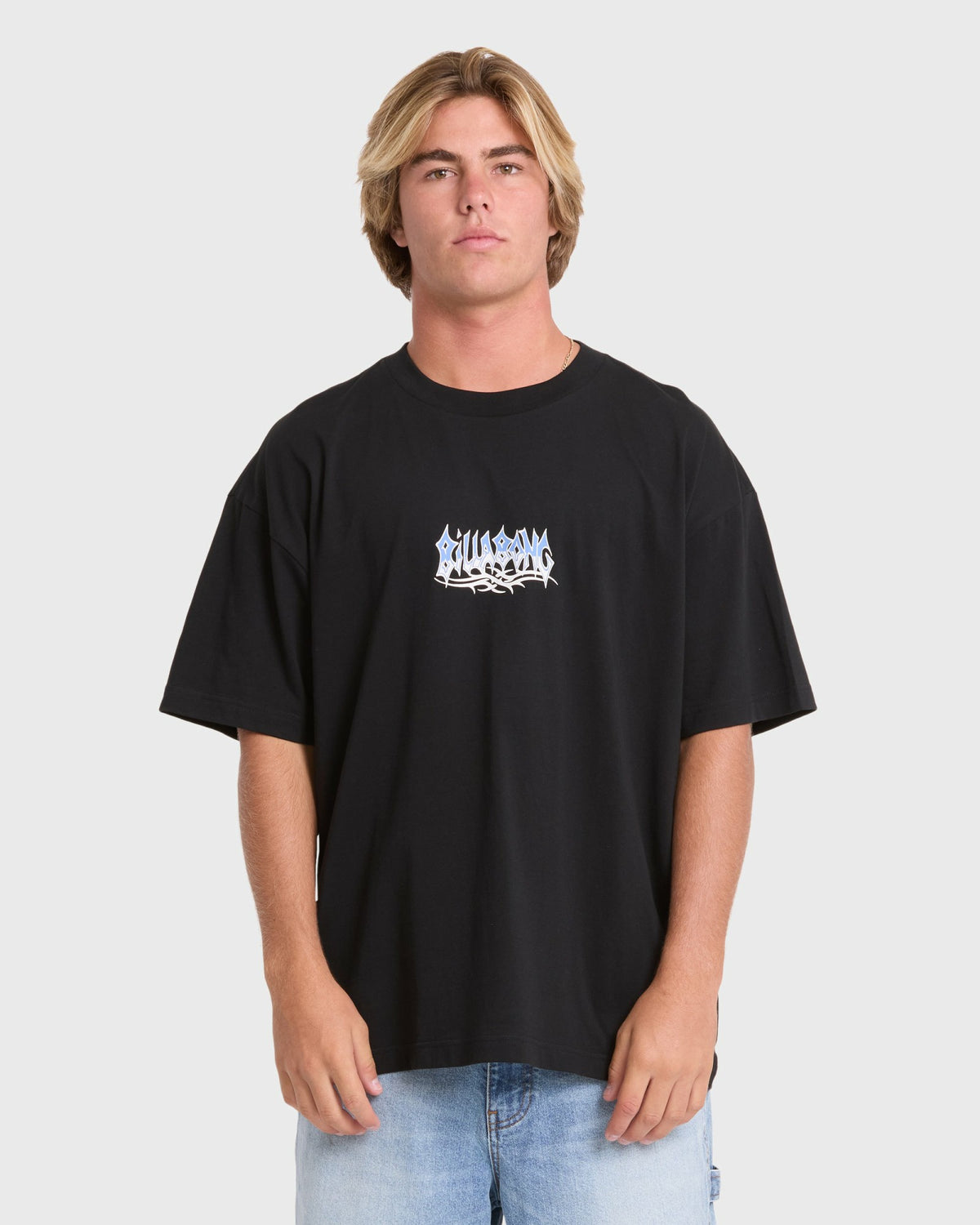 Billabong Men's Barb OG Short Sleeve Knit T-Shirt - Black