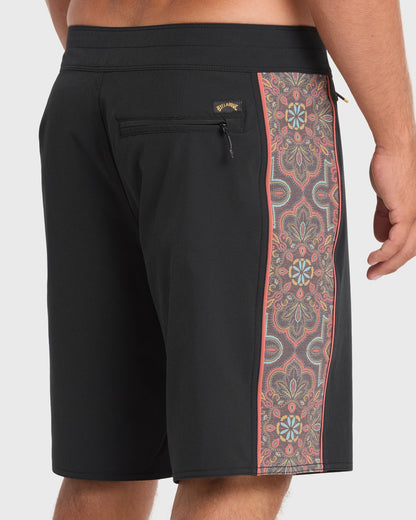 Billabong Men's Dbah Pro 18.5\" Boardshorts - Black