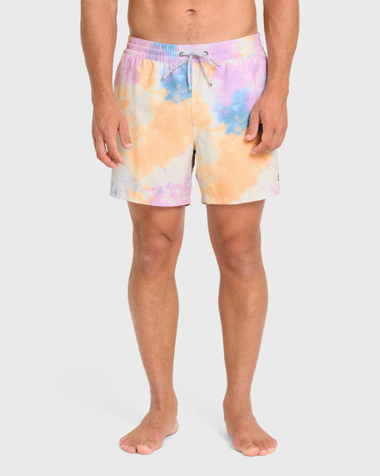 Billabong Men's Lineup Laybacks 16\" Swim Trunks - Pale Peach