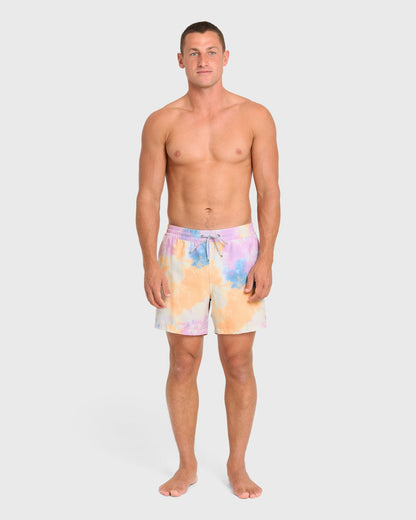 Billabong Men's Lineup Laybacks 16\" Swim Trunks - Pale Peach