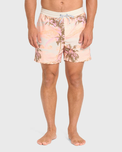 Billabong Men's Good Times Layback 16\" Swim Trunks - Pale Peach