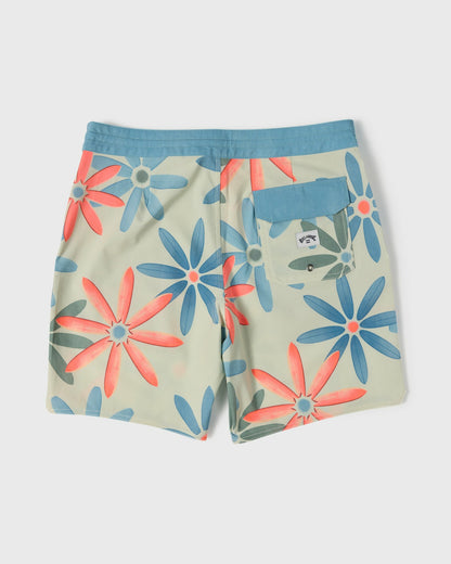 Billabong Men's Good Times Lo Tide 17.5\" Boardshorts - Blue Fog