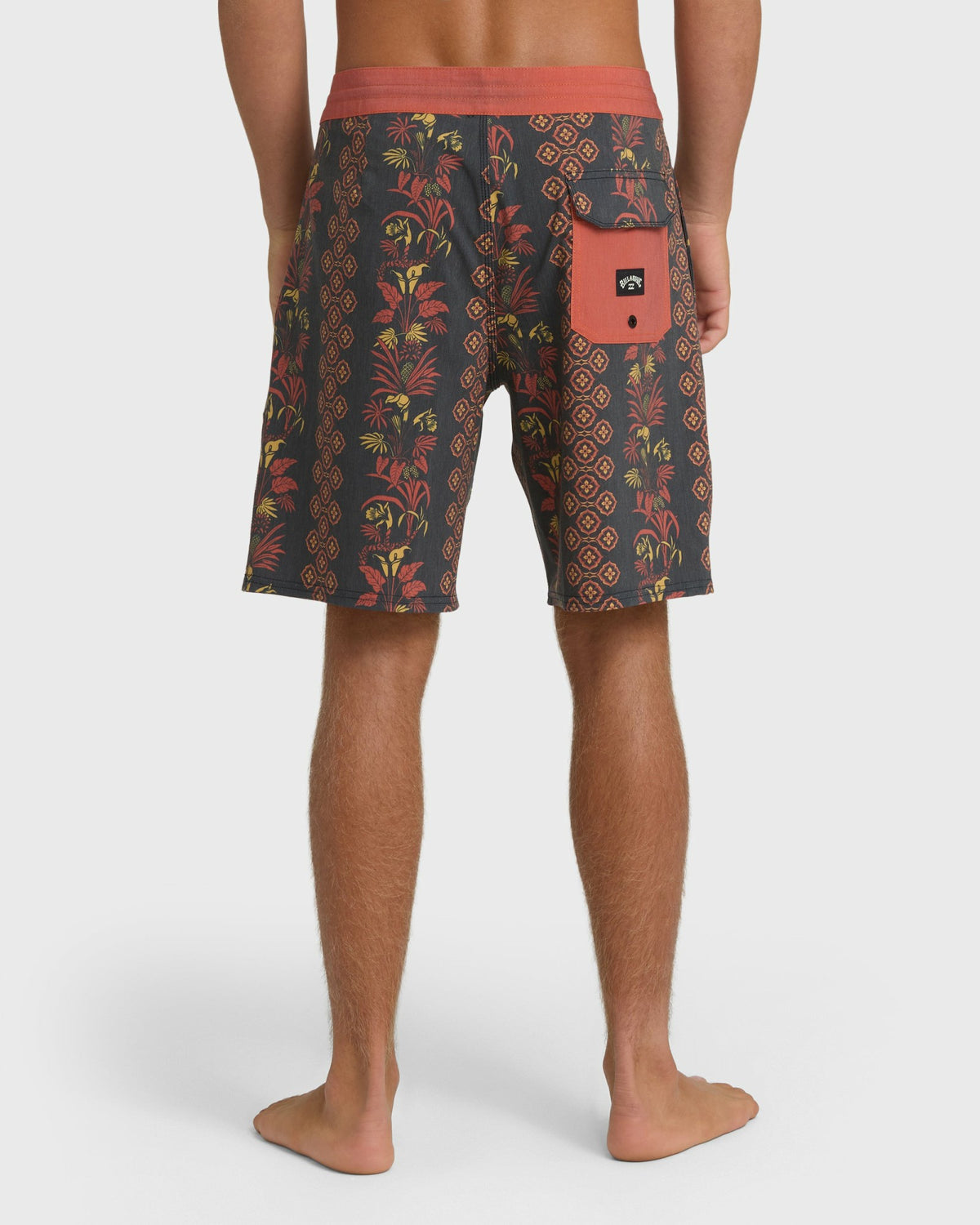Billabong Men's Sundays Lo Tide 18\" Boardshorts - Black Multi - Black