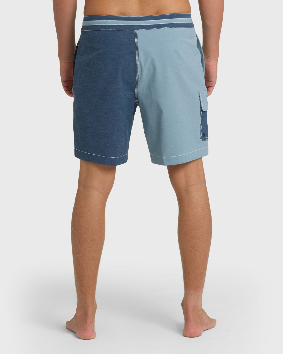 Billabong Men's Sunset Lo Tide 19\" Boardshorts - Blue Fog Multi - Blue Fog