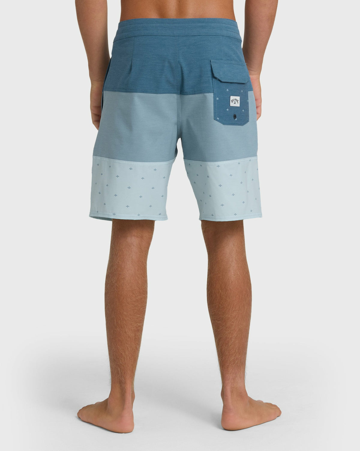 Billabong Men's Tribong Lo Tide 19\" Boardshorts - Blue Fog Multi - Blue Fog