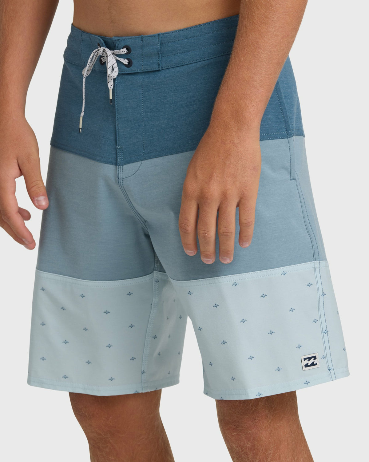 Billabong Men's Tribong Lo Tide 19\" Boardshorts - Blue Fog Multi - Blue Fog