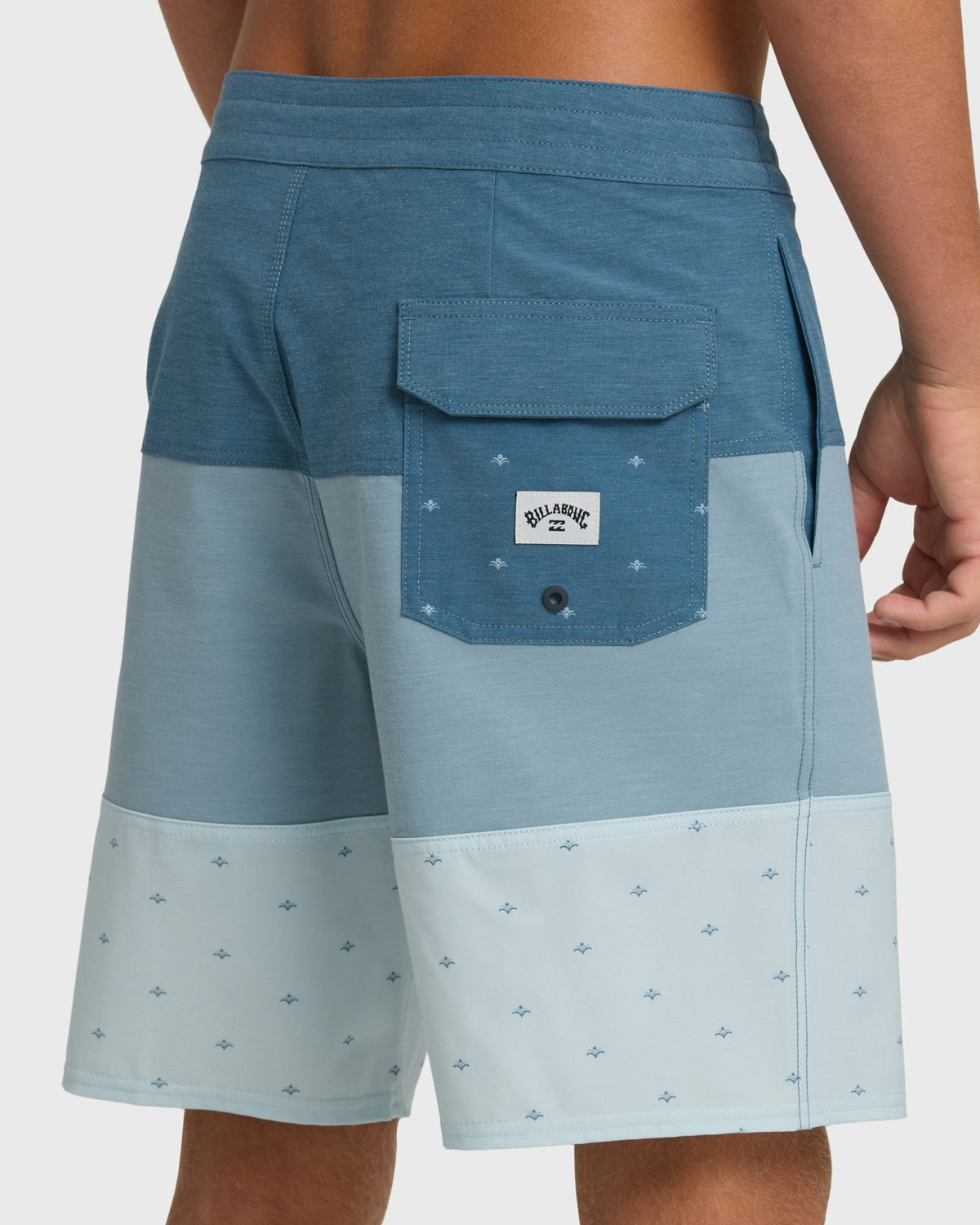 Billabong Men's Tribong Lo Tide 19\" Boardshorts - Blue Fog Multi - Blue Fog