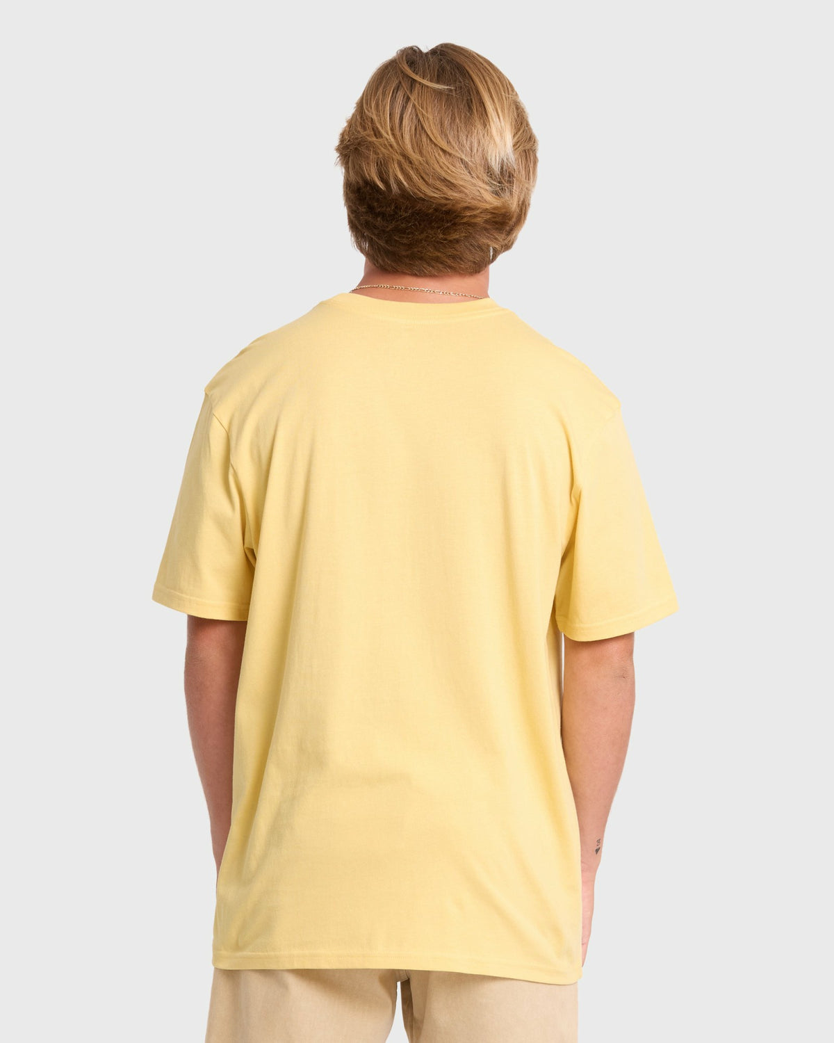 Billabong Men's Twinny Premium Short Sleeve Knit T-Shirt - Raffia
