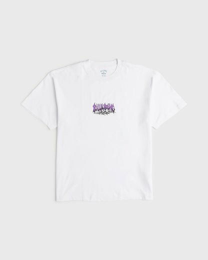 Billabong Men's Barb OG Short Sleeve Knit T-Shirt - White