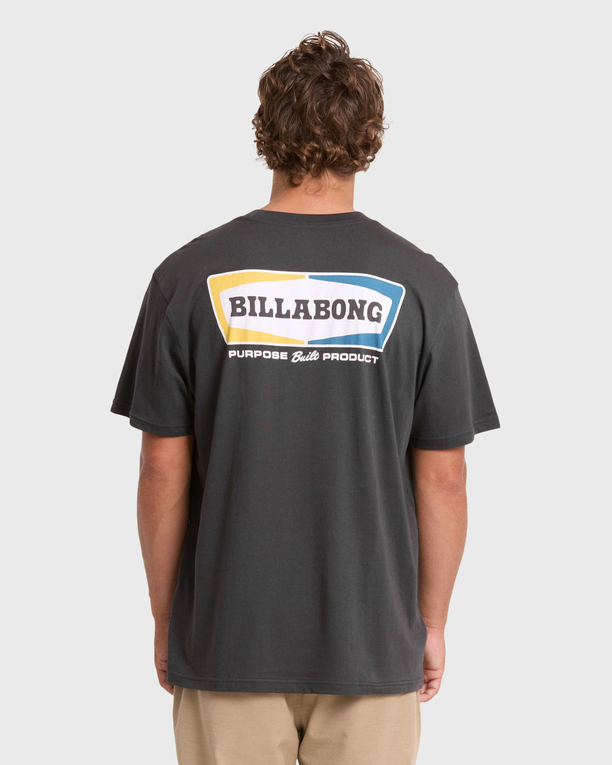 Billabong Men's Walled Premium Short Sleeve Knit T-Shirt - Raven
