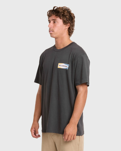 Billabong Men's Walled Premium Short Sleeve Knit T-Shirt - Raven
