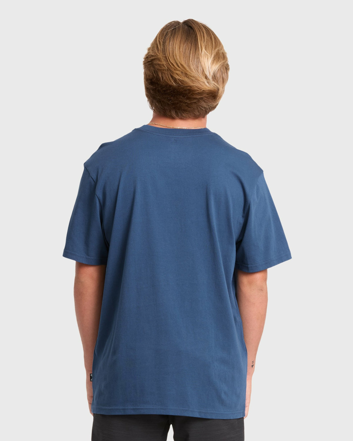 Billabong Men's Check Out Premium Short Sleeve Knit T-Shirt - Dark Denim