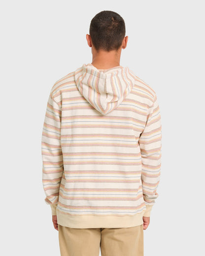 Billabong Men's Rancho Pullover Hoodie - Oatmeal