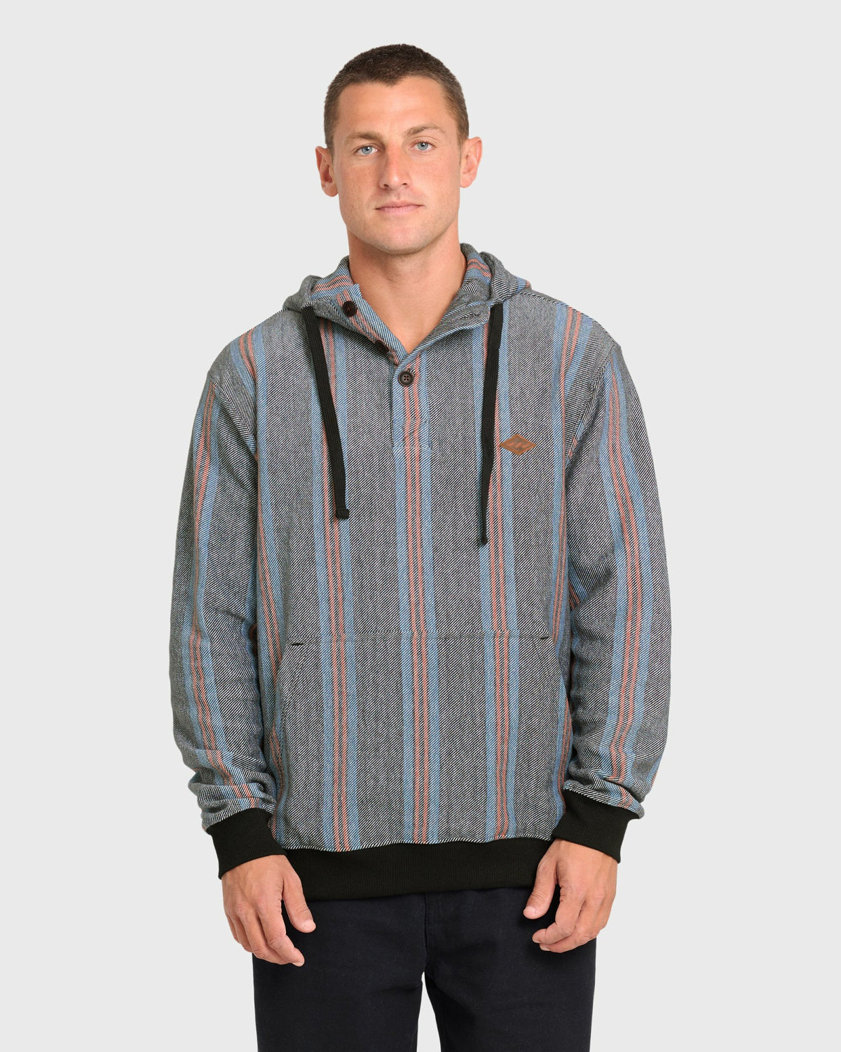 Billabong Men's Rancho Pullover Hoodie - Black