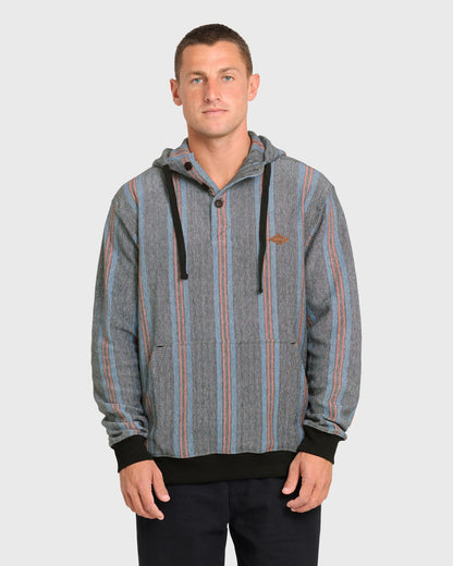 Billabong Men's Rancho Pullover Hoodie - Black