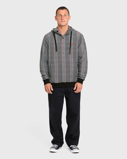 Billabong Men's Rancho Pullover Hoodie - Black