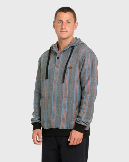 Billabong Men's Rancho Pullover Hoodie - Black