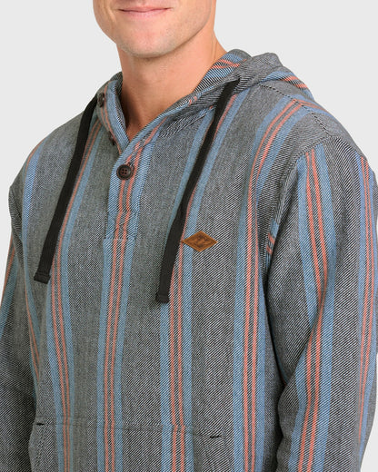 Billabong Men's Rancho Pullover Hoodie - Black