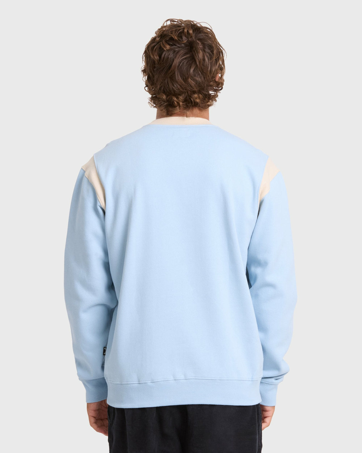 Billabong Men's Highway Garage Crewneck Sweatshirt - Blue Smoke