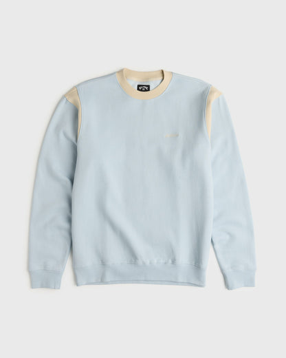 Billabong Men's Highway Garage Crewneck Sweatshirt - Blue Smoke