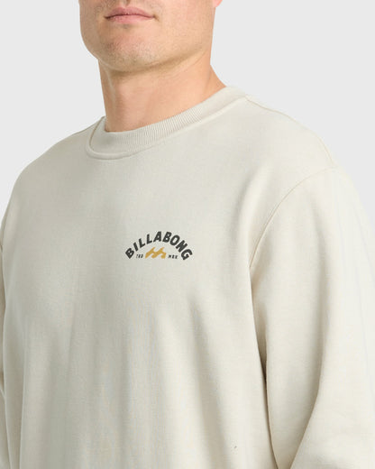 Billabong Men's The Goods Crewneck Sweatshirt - Oatmeal
