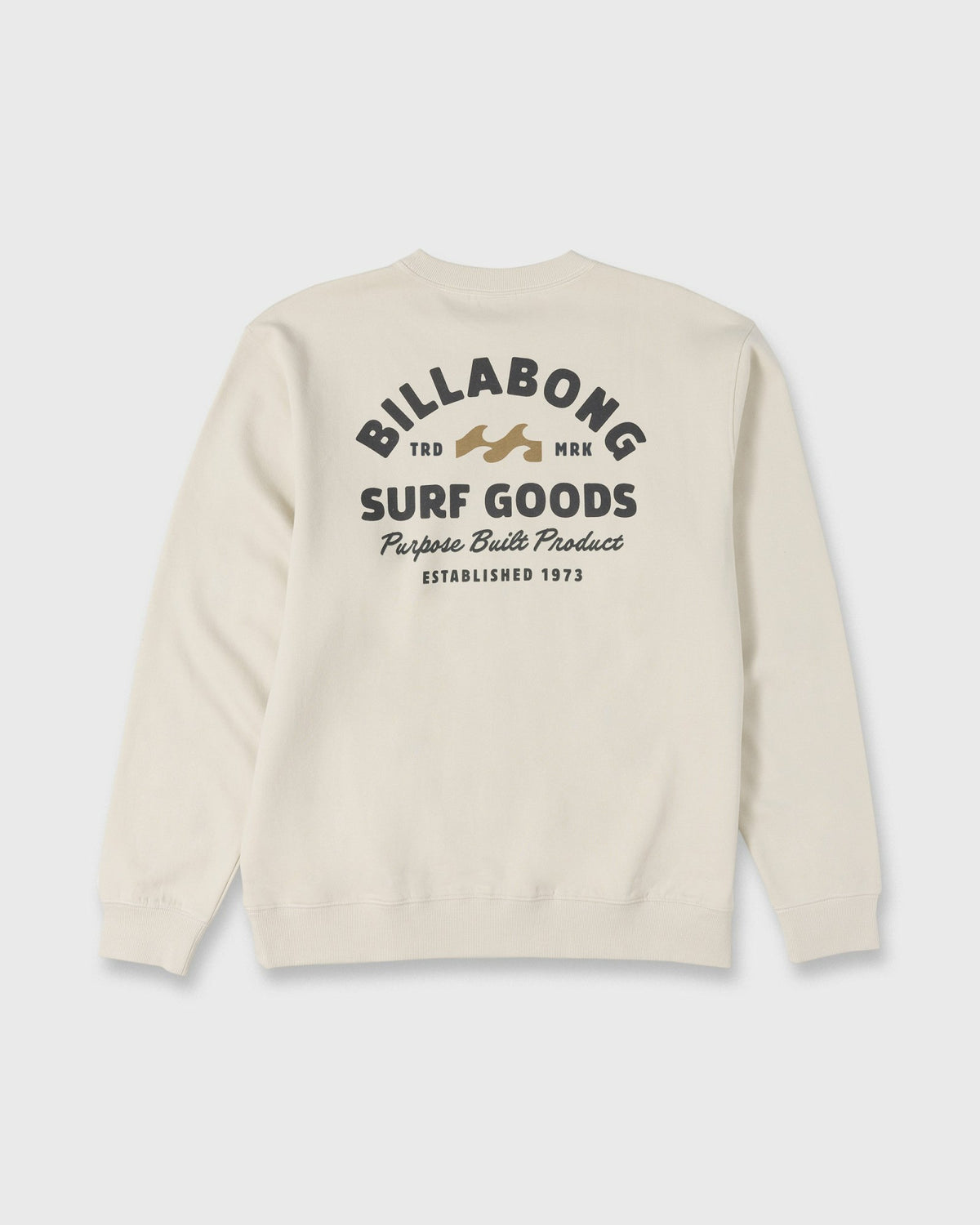 Billabong Men's The Goods Crewneck Sweatshirt - Oatmeal