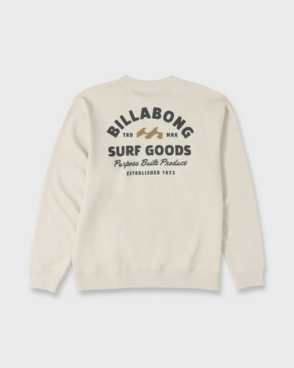 Billabong Men's The Goods Crewneck Sweatshirt - Oatmeal