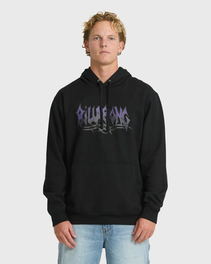 Billabong Men's Tribal Pullover Hoodie - Black