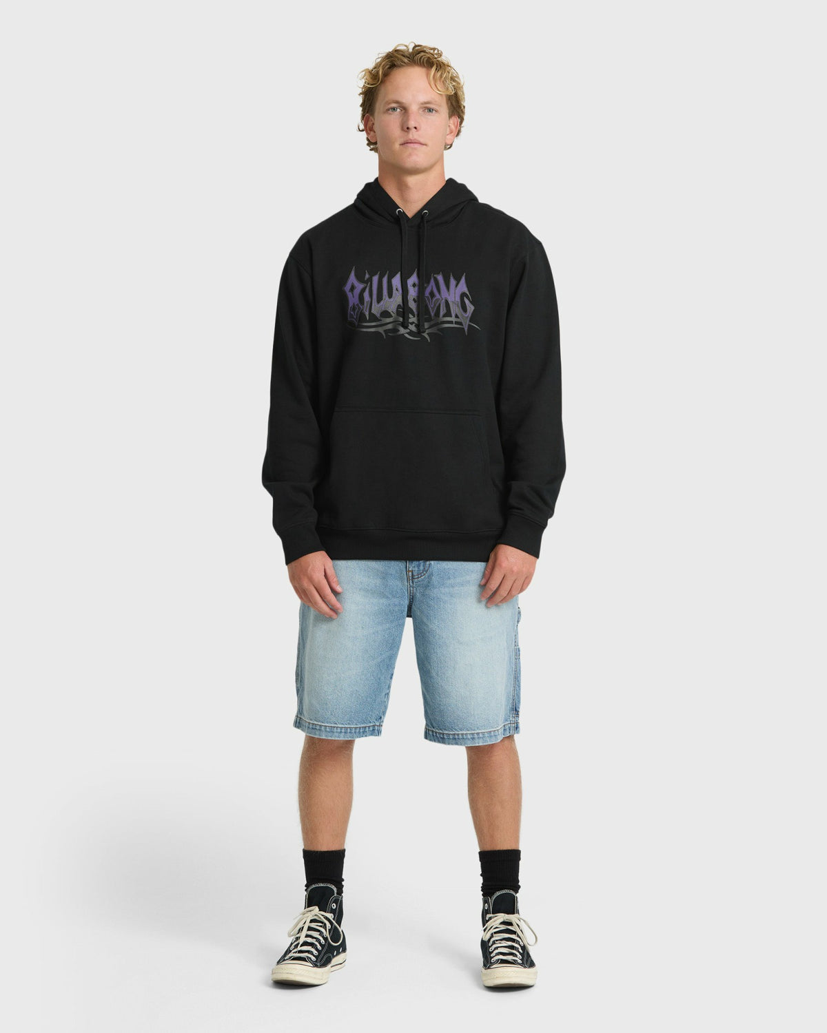 Billabong Men's Tribal Pullover Hoodie - Black