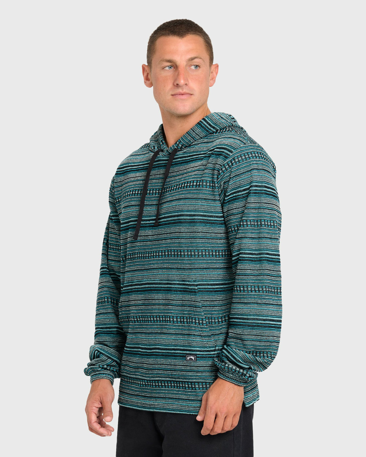 Billabong Men's Flecker Diego YD Pullover Hoodie - Black