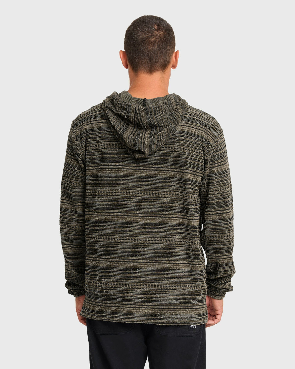 Billabong Men's Flecker Diego YD Pullover Hoodie - Oatmeal