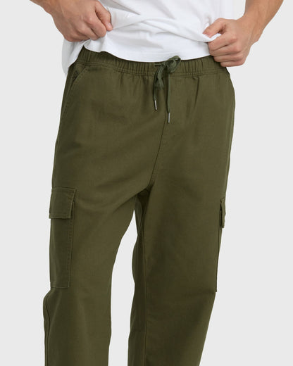 Billabong Men's Mill Spec Garage Cargo Pants - Military