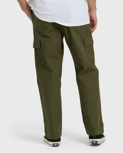 Billabong Men's Mill Spec Garage Cargo Pants - Military