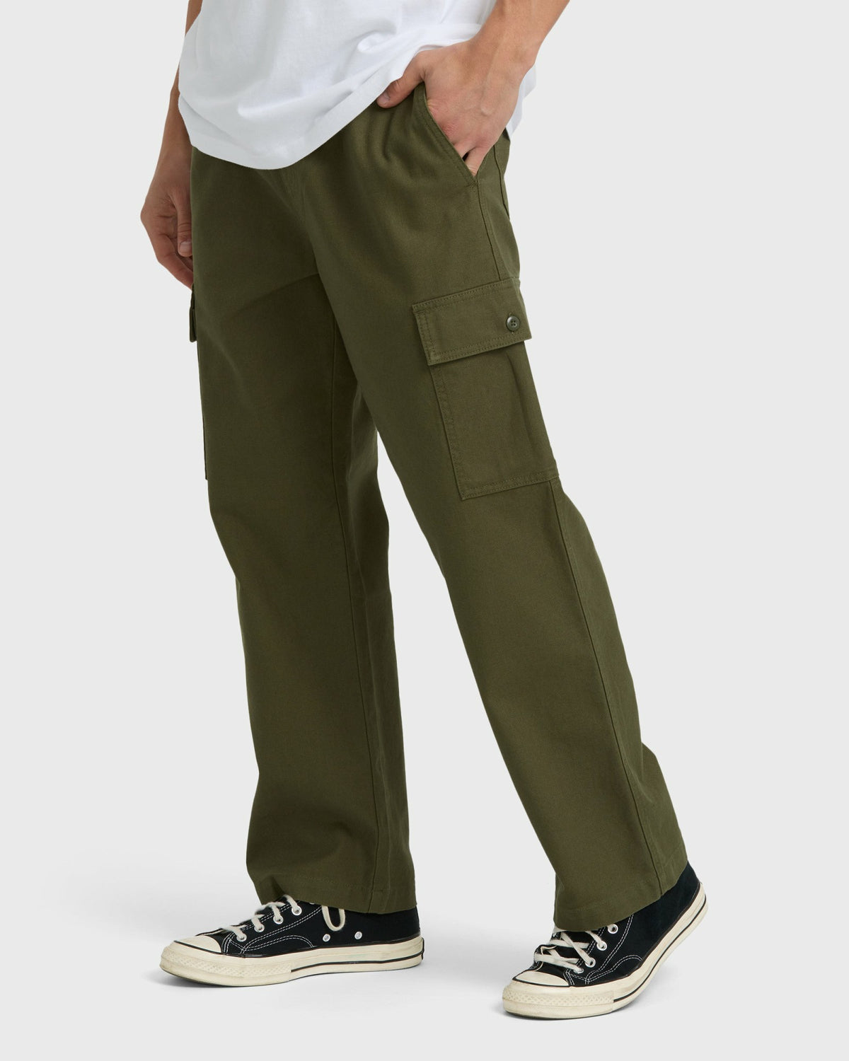 Billabong Men's Mill Spec Garage Cargo Pants - Military