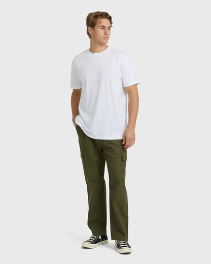 Billabong Men's Mill Spec Garage Cargo Pants - Military